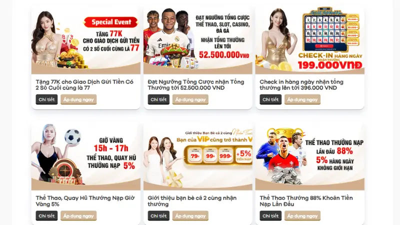 Khuyến mãi thể thao uw9 Khuyến mãi thể thao uw99